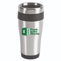 Funny Excel Freak In The Sheets 16oz Travel Tumbler
