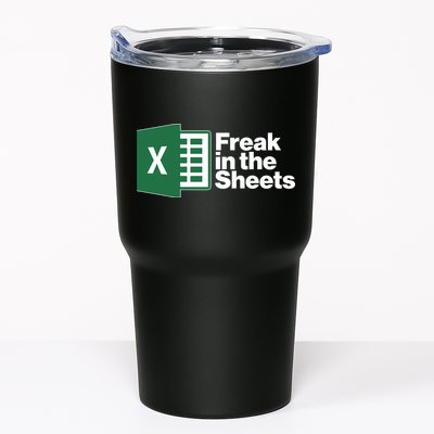 Funny Excel Freak In The Sheets Tumbler