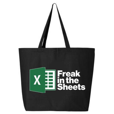 Funny Excel Freak In The Sheets 25L Jumbo Tote
