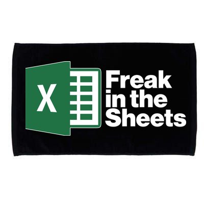 Funny Excel Freak In The Sheets Microfiber Hand Towel