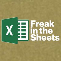 Funny Excel Freak In The Sheets Garment-Dyed Women's Muscle Tee
