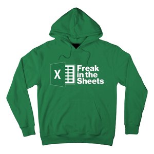 Funny Excel Freak In The Sheets Hoodie