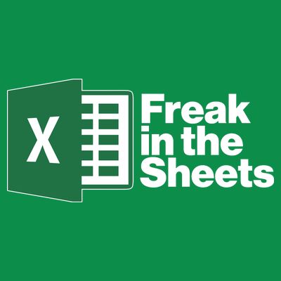 Funny Excel Freak In The Sheets T-Shirt