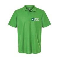 Funny Excel Freak In The Sheets Softstyle Adult Sport Polo