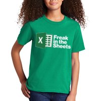 Funny Excel Freak In The Sheets Kids T-Shirt