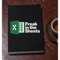Funny Excel Freak In The Sheets Permanent Decal Sticker