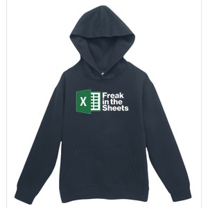 Funny Excel Freak In The Sheets Urban Pullover Hoodie