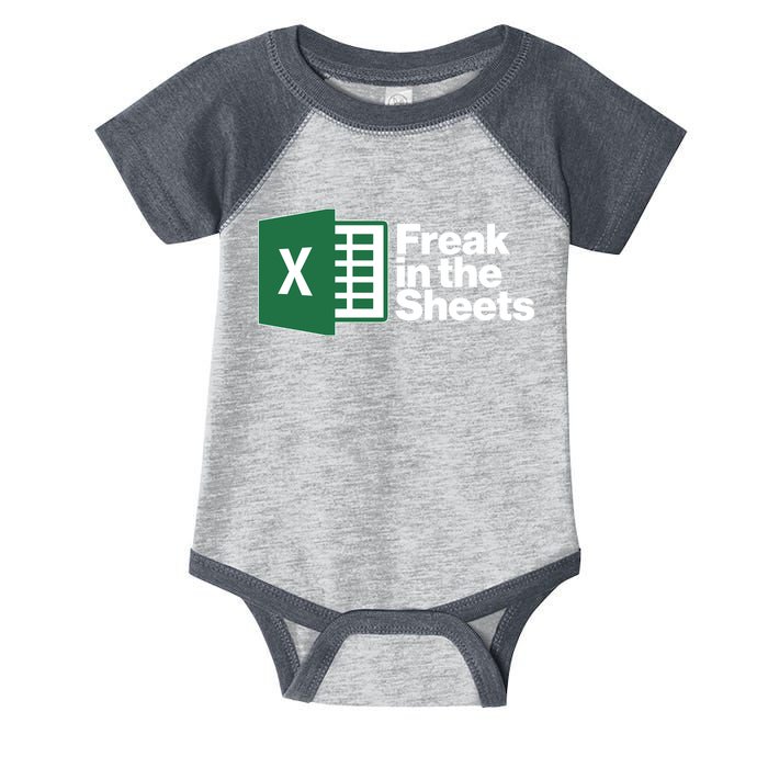 Funny Excel Freak In The Sheets Infant Baby Jersey Bodysuit