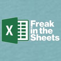 Funny Excel Freak In The Sheets Sueded Cloud Jersey T-Shirt