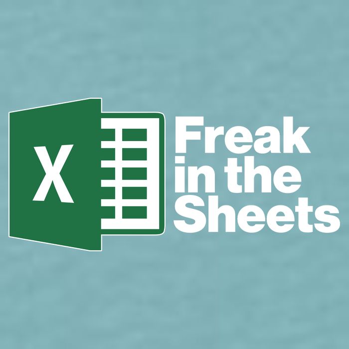 Funny Excel Freak In The Sheets Sueded Cloud Jersey T-Shirt