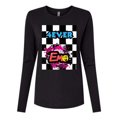 Forever Emo Womens Cotton Relaxed Long Sleeve T-Shirt