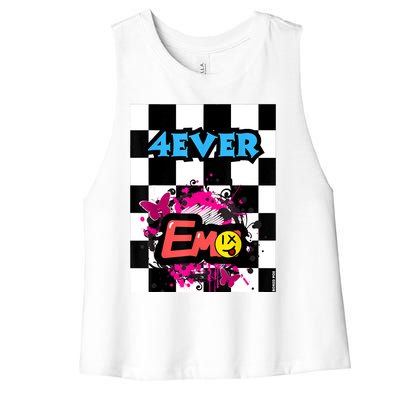 Forever Emo Women's Racerback Cropped Tank