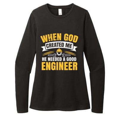 Funny Engineering Womens CVC Long Sleeve Shirt