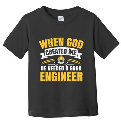 Funny Engineering Toddler T-Shirt