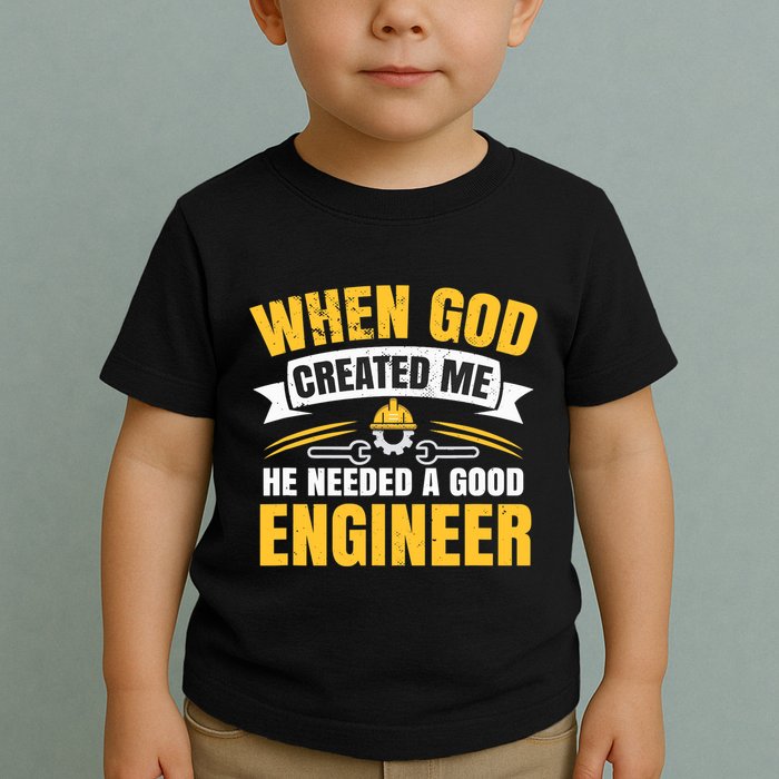 Funny Engineering Toddler T-Shirt