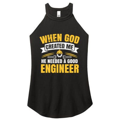 Funny Engineering Women's Perfect Tri Rocker Tank