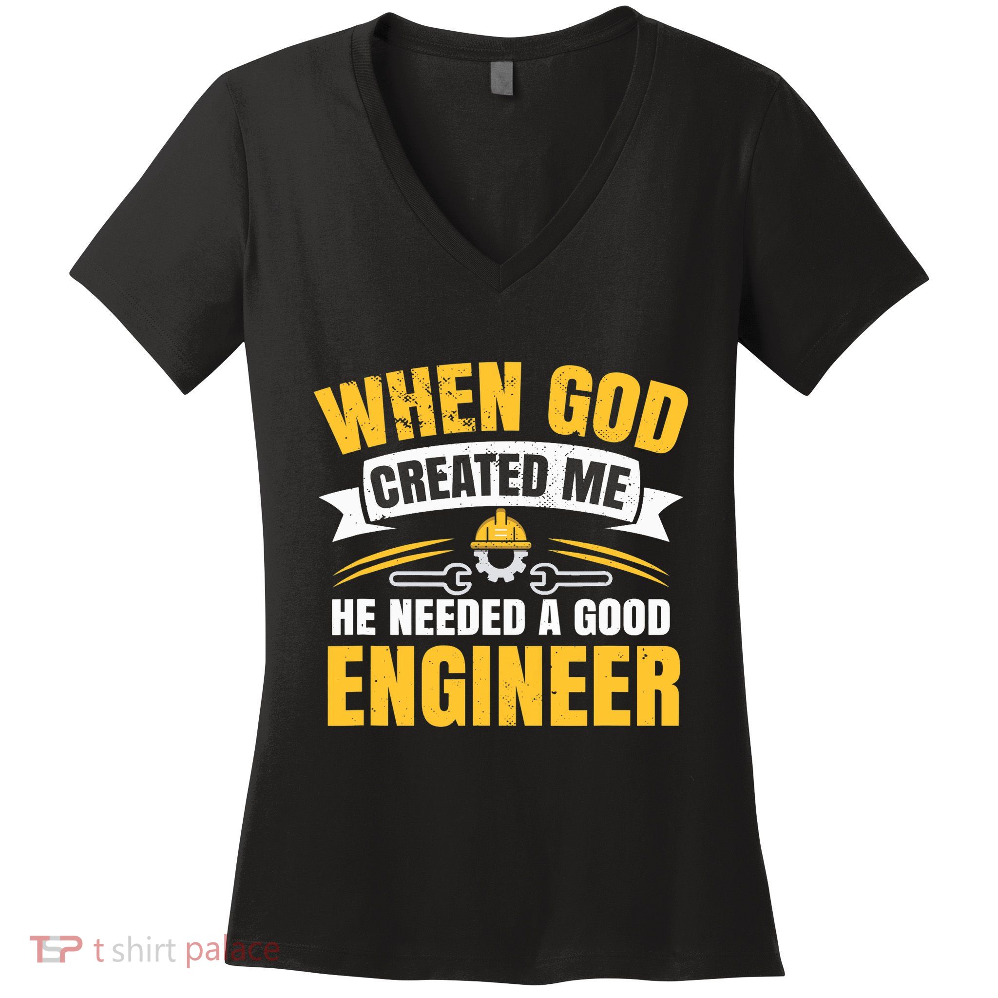 Funny Engineering Women's V-Neck T-Shirt