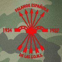 Falange EspañOlaspanish Falanx Front Side Legacy Tie Dye Trucker Hat