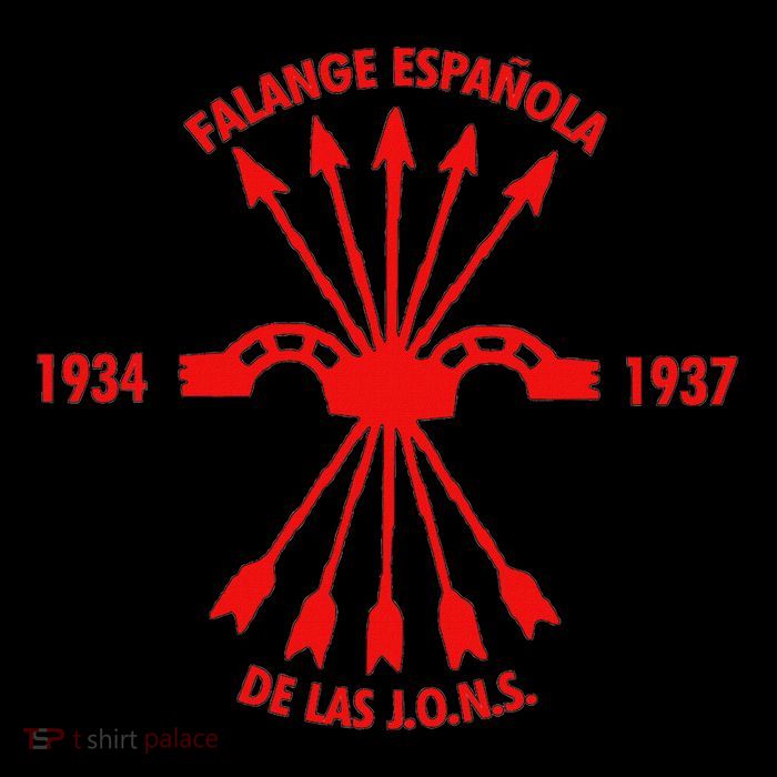 Falange EspañOlaspanish Falanx Front Side Apron
