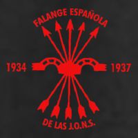 Falange EspañOlaspanish Falanx Front Side Golf Towel