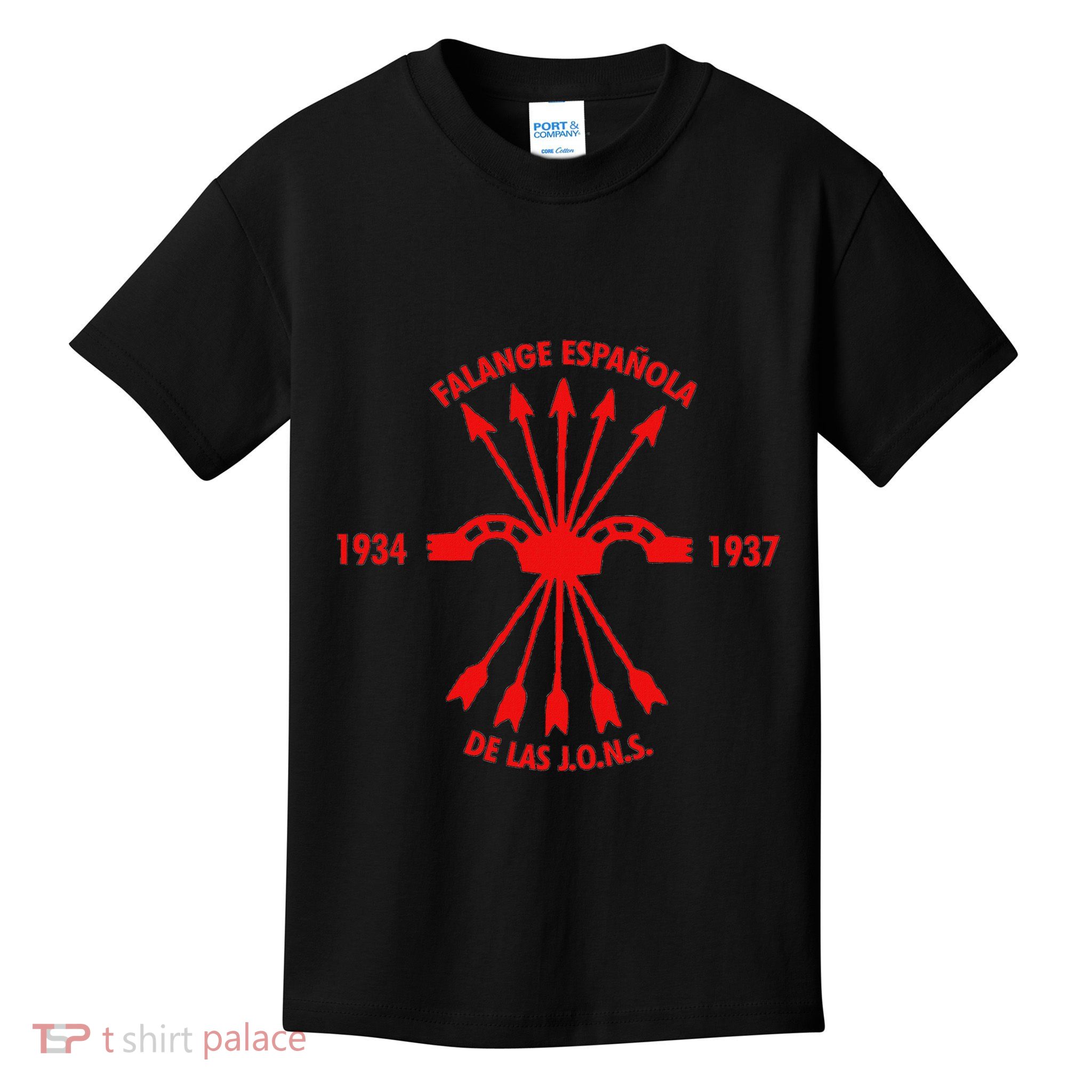 Falange EspañOlaspanish Falanx Front Side Kids T-Shirt