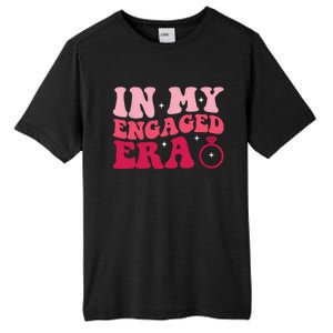 Funny Engagement Fiance In My Engaged Era Bachelorette Party Tall Fusion ChromaSoft Performance T-Shirt