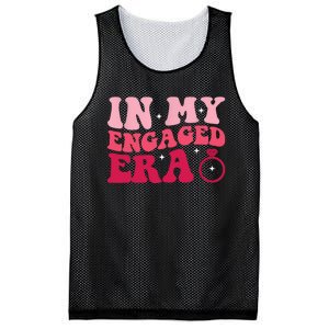 Funny Engagement Fiance In My Engaged Era Bachelorette Party Mesh Reversible Basketball Jersey Tank