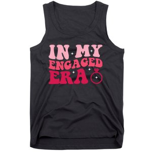 Funny Engagement Fiance In My Engaged Era Bachelorette Party Tank Top