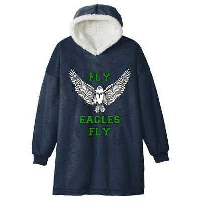 Fly Eagles Fly Philadelphia Hooded Wearable Blanket