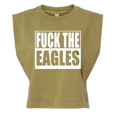 Fuck Eagles Garment-Dyed Women's Muscle Tee