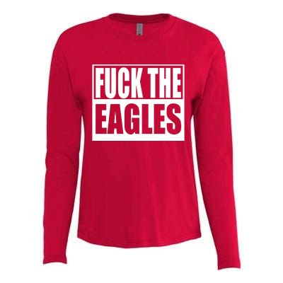 Fuck Eagles Womens Cotton Relaxed Long Sleeve T-Shirt