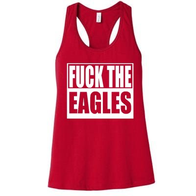 Fuck Eagles Women's Racerback Tank