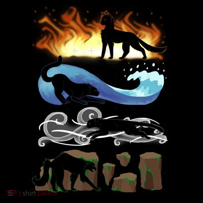 Four Elements Button