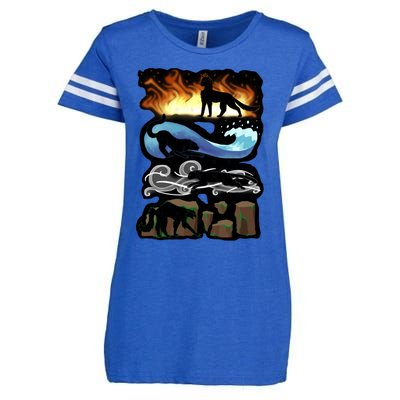 Four Elements Enza Ladies Jersey Football T-Shirt