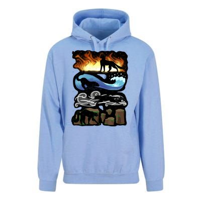 Four Elements Unisex Surf Hoodie