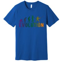 Fencing Evolution Funny Vintage Gift Premium T-Shirt