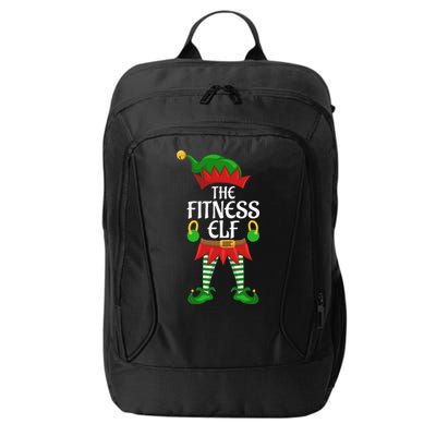 Fitness Elf Family Matching Group Christmas Party City Backpack