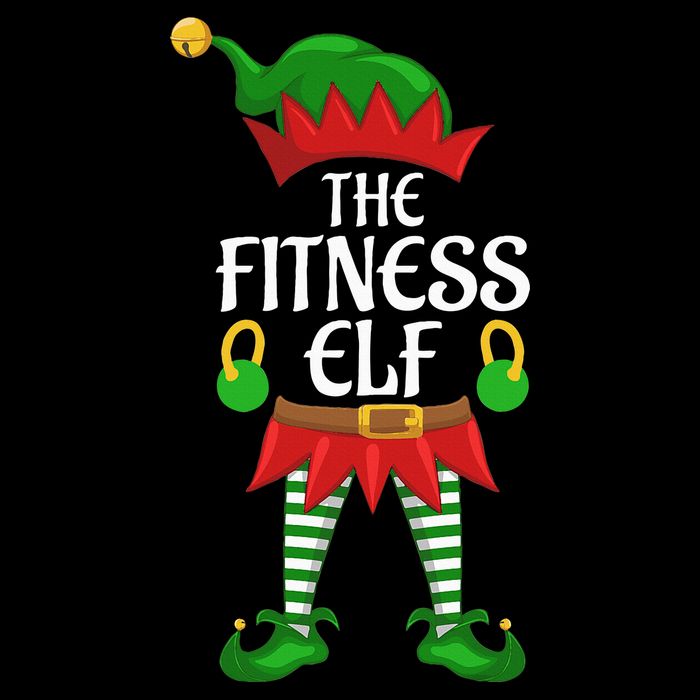 Fitness Elf Family Matching Group Christmas Party Flatbill Hat