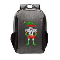 Fitness Elf Family Matching Group Christmas Party Vector Backpack