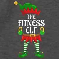 Fitness Elf Family Matching Group Christmas Party Vector Backpack