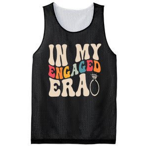 Funny Engagement Fiance In My Engaged Era Bachelorette Party Mesh Reversible Basketball Jersey Tank