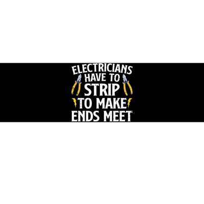 Funny Electrician For Wo Electrician Electrical Bumper Sticker