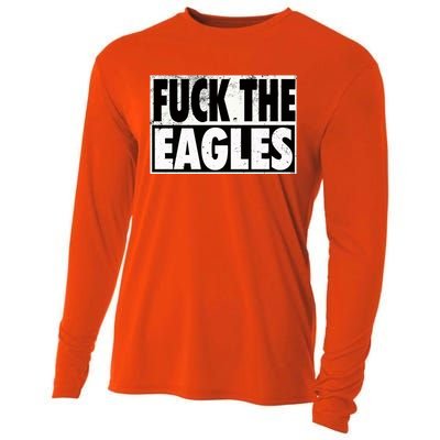 Fuck Eagles Cooling Performance Long Sleeve Crew