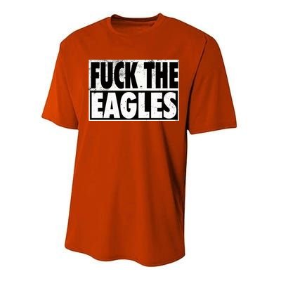 Fuck Eagles Performance Sprint T-Shirt