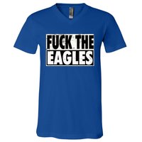 Fuck Eagles V-Neck T-Shirt