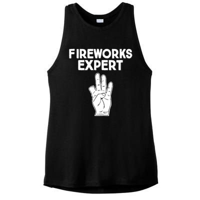 Fireworks Expert Ladies PosiCharge Tri-Blend Wicking Tank