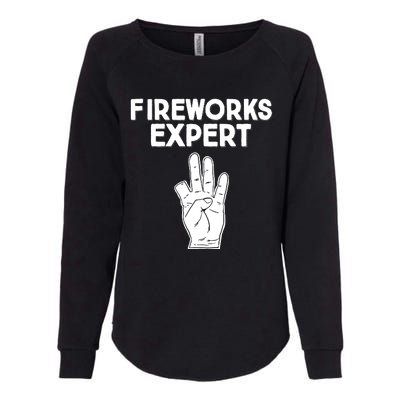 Fireworks Expert Womens California Wash Sweatshirt