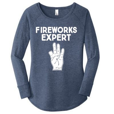 Fireworks Expert Women's Perfect Tri Tunic Long Sleeve Shirt