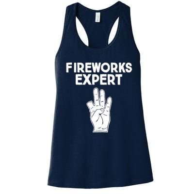 Fireworks Expert Women's Racerback Tank