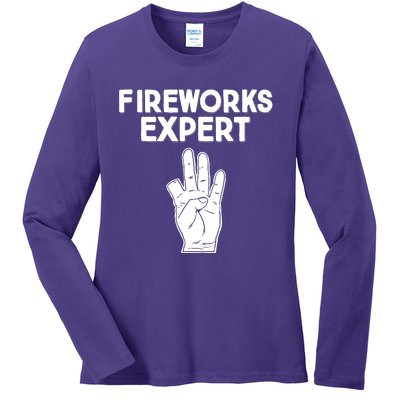 Fireworks Expert Ladies Long Sleeve Shirt